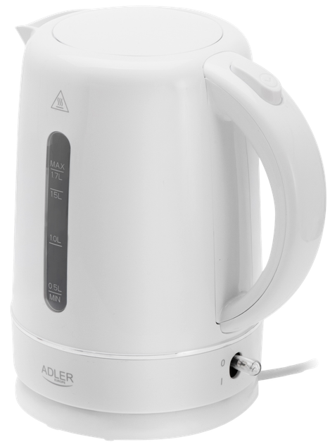 Електрочайник Adler AD 1385 white - зображення 3