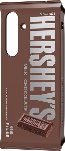 Etui plecki Samsung Hershey`s Milk Chocolate Snack do Samsung Galaxy S25 Brown (GP-FPS931SBBAW) - obraz 2