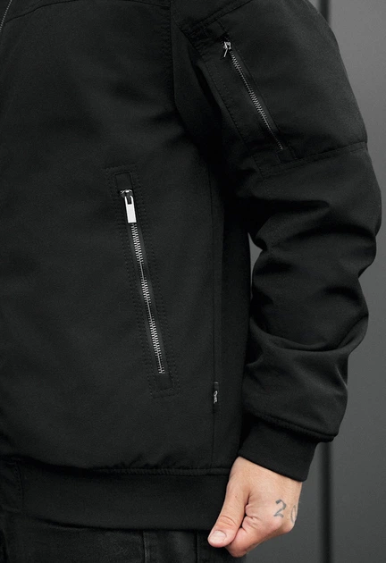 Бомбер Staff dax black XXL (BZP0377) - Фото 7 Бомбер Staff dax black XXL (BZP0377) - изображение 7