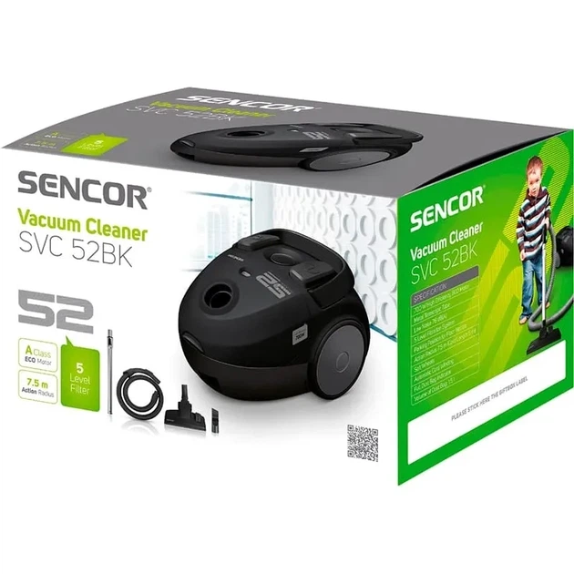 Порохотяг SENCOR SVC 52BK-EUE3 - изображение 2