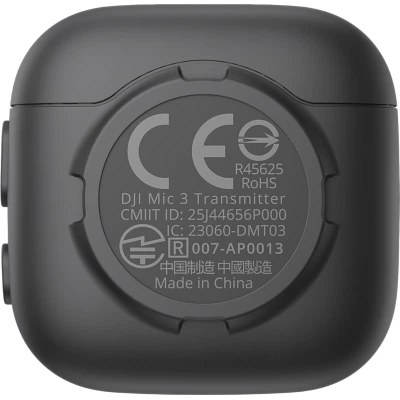 Мікрофон DJI Mic 3 Transmitter (CP.RN.00000478.01) - Фото 4 Мікрофон DJI Mic 3 Transmitter (CP.RN.00000478.01) - изображение 4