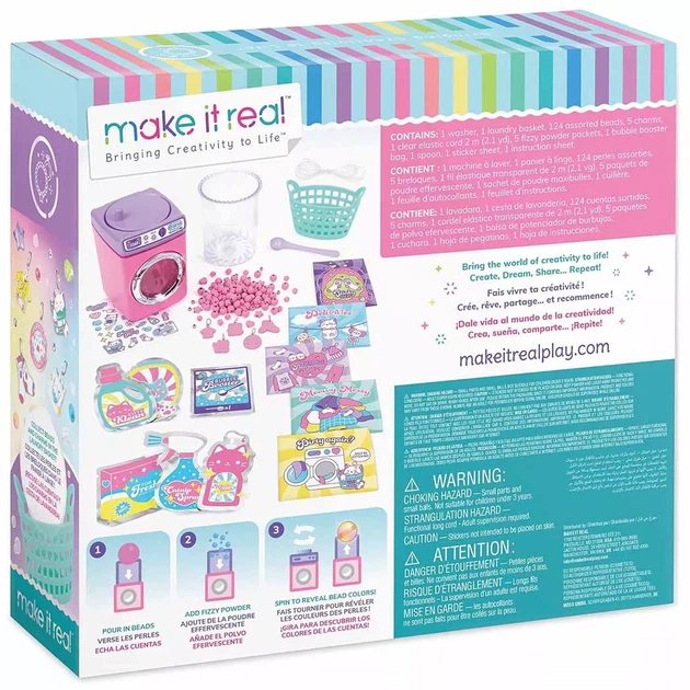Набор для создания шарм-браслетов Make it Real Магическая стирка (MR1466) - изображение 2