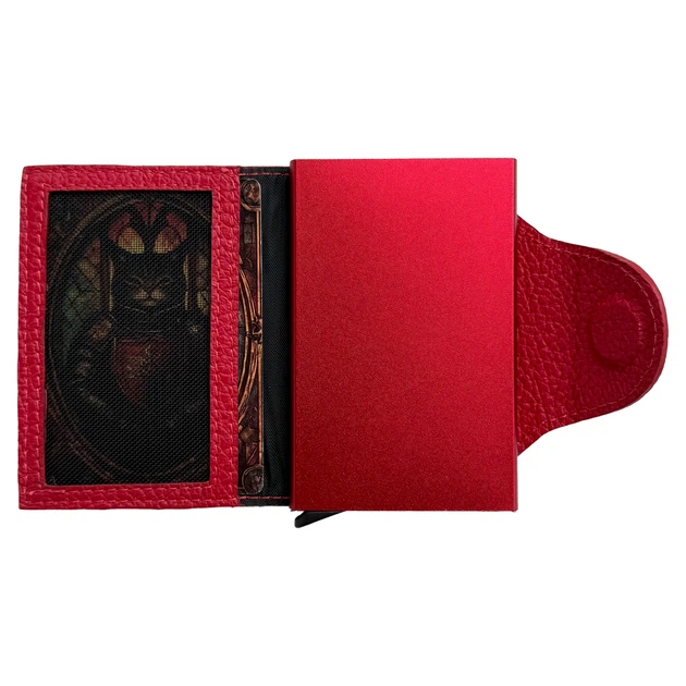 Холдер для банківської картки із захистом від зчитування LOCKER's LCT-Red - Фото 2 Холдер для банківської картки із захистом від зчитування LOCKER's LCT-Red - изображение 2