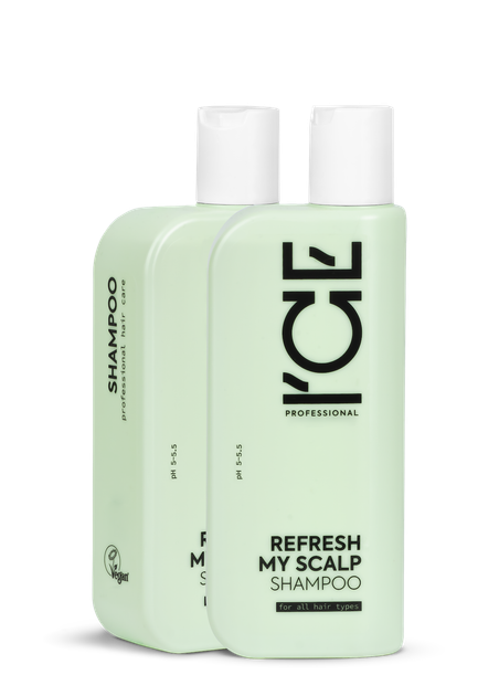 ICE Шампунь для всіх типів волосся Refresh My Scalp 250 мл - Фото 1 ICE Шампунь для всіх типів волосся Refresh My Scalp 250 мл - зображення 1