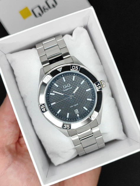 Чоловічий годинник Q&Q S20A-001VY Superior - Фото 9 Чоловічий годинник Q&Q S20A-001VY Superior - зображення 9