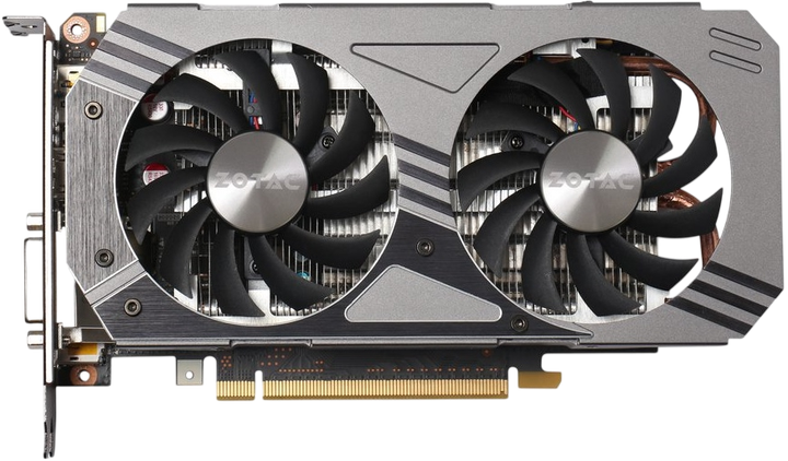 Відеокарта GeForce GTX 1060 3GB Zotac AMP! Edition (ZT-P10610E-10M) Б/В - Фото 1 Відеокарта GeForce GTX 1060 3GB Zotac AMP! Edition (ZT-P10610E-10M) Б/В - изображение 1