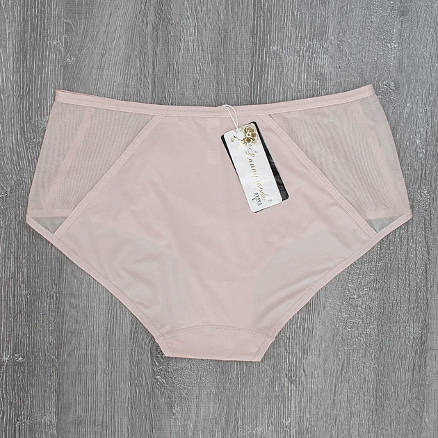 Женские высокие трусы из микрофибры Lanny Mode 51593k 3XL Пудровый - Фото 2 Женские высокие трусы из микрофибры Lanny Mode 51593k 3XL Пудровый - изображение 2