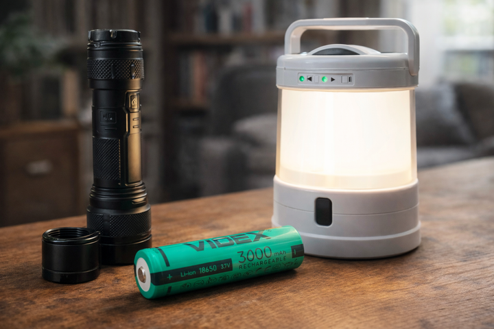 Акумулятори 18650 Videx на 3000 mAh- 2 штуки в пластиковому боксі, Li-ion 3.7V - зображення 2