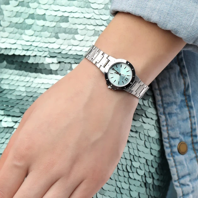 Жіночий наручний годинник Casio LTP-1177A-3A, кварцовий, сталевий браслет, водозахист 30 м - зображення 2