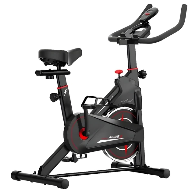 Велотренажер AEGIS Q7 для дома спинбайк для похудения и тренировок кардиотренажер механический до 25 дБ велосипед-тренажер с информационным дисплеем - изображение 2