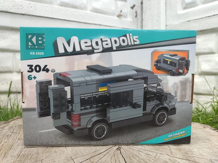 Конструктор KB 4000 LIMO TOY міський транспорт 304 деталі - Фото 2 Конструктор KB 4000 LIMO TOY міський транспорт 304 деталі - зображення 2