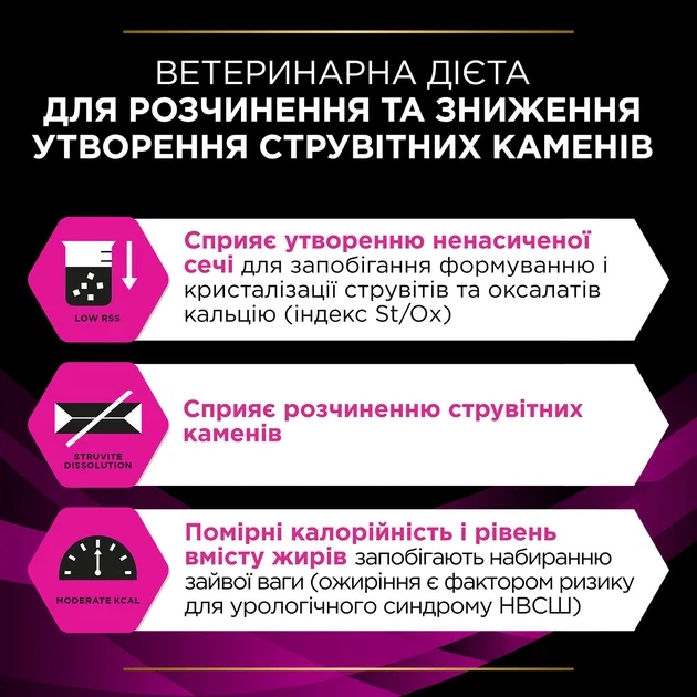 Сухой корм Purina Pro Plan Veterinary UR Urinary для кошек при болезнях мочекаменной системы, 350 г - изображение 5