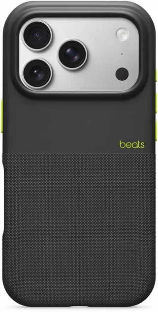Чохол Beats Rugged Case with MagSafe and Camera Control Rocky для iPhone 17 Pro Black - Фото 1 Чохол Beats Rugged Case with MagSafe and Camera Control Rocky для iPhone 17 Pro Black - изображение 1