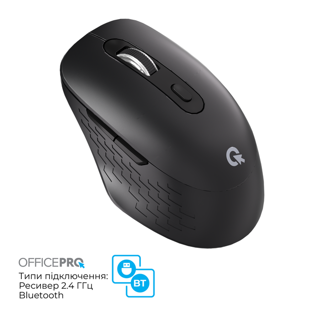Компьютерная мышь OfficePro M265B Wireless/Bluetooth Silent Click Black - изображение 5