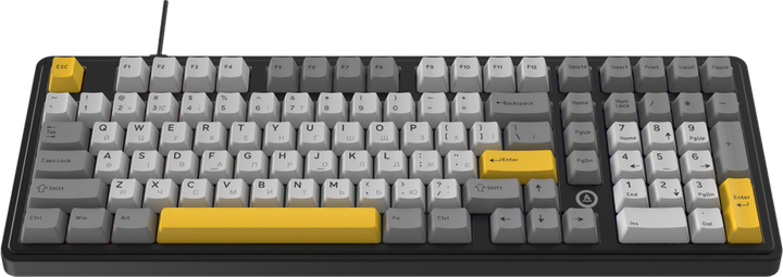 Клавіатура AJAZZ AK980 Magnetic Switch Black/Grey/Yellow (AK980-MAX-M-BGY) - зображення 2