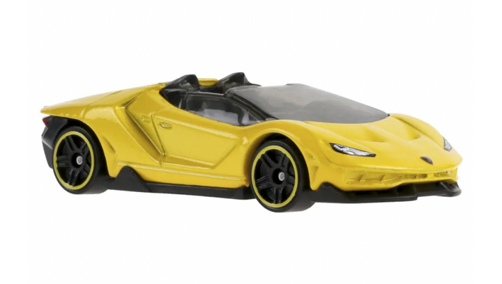 Машинка Хот Вілс 1:64 `16 Lamborghini Centenario Roadster колекція Exoticars Hot Wheels Mattel JJH80 - зображення 3