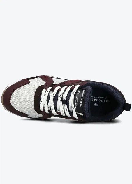 Кроссовки Scotch&Soda Vivex 13.5A (s/n 23839411), Бордовый, Размер 43 (US 9.5), 28.5 см - Фото 4 Кроссовки Scotch&Soda Vivex 13.5A (s/n 23839411), Бордовый, Размер 43 (US 9.5), 28.5 см - изображение 4
