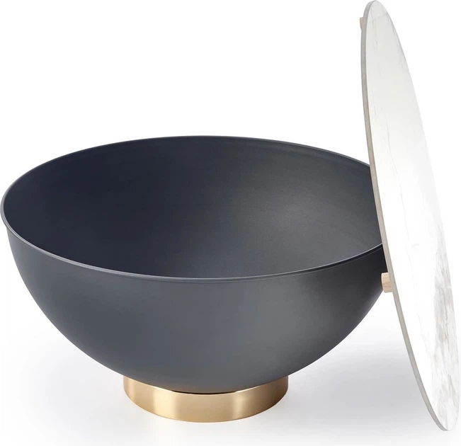 Столик Halmar Сecilia 37 см Сірий (5905248124905) - зображення 3