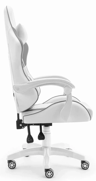 Геймерське крісло екошкіра Hell's Chair HC-1000 Grey White - изображение 3