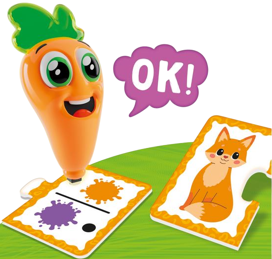Навчальна настільна гра Lisciani Carotina Baby Кольори (8008324107292) - зображення 3
