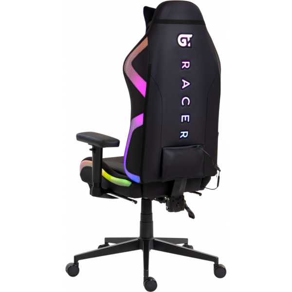 Геймерское кресло GT Racer X-2403 Black RGB - изображение 7