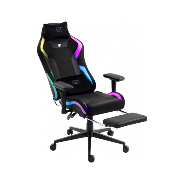 Геймерское кресло GT Racer X-2403 Black RGB - изображение 9