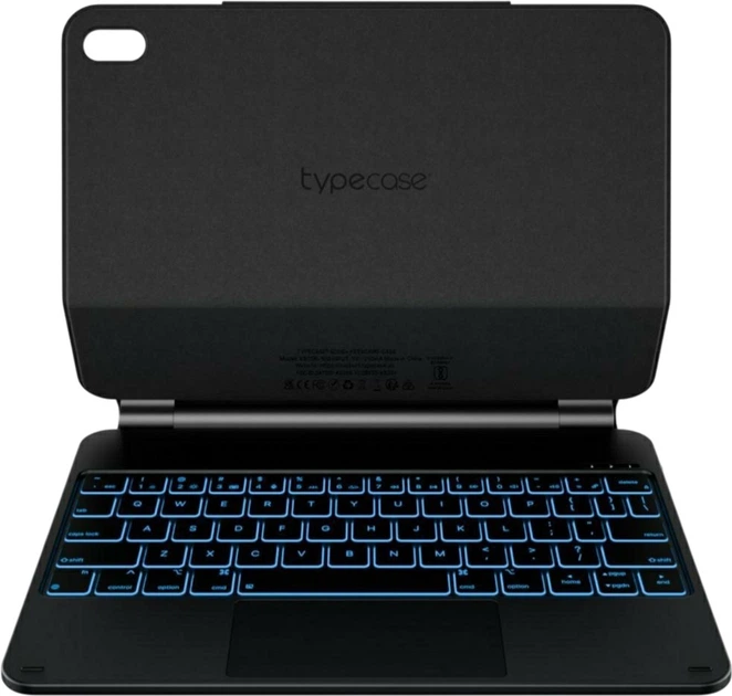 Чохол-клавіатура Typecase Edge для Apple iPad 11" 2025/10.9" 2022  Black (KB206-100-D-BLK-BLK-B-US-V5B) - зображення 4