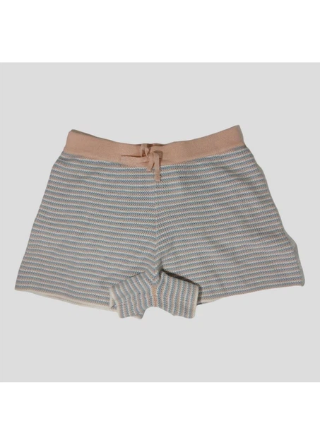 Шорты H&M 134/140 Голубой 31-0605_роз.полос - Фото 2 Шорты H&M 134/140 Голубой 31-0605_роз.полос - изображение 2