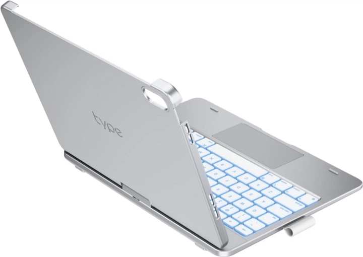 Чохол-клавіатура Typecase Flexbook Touch для Apple iPad 11" 2025/10.9" 2022 Silver (KB201T-100-B-SLV-WHT-B-US-V3) - зображення 7