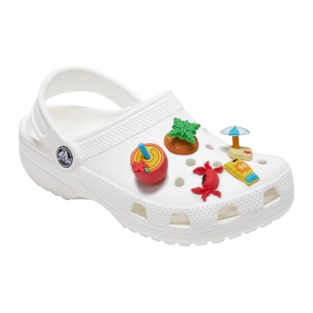 Przypinki do butów Crocs Beachy 5 Pack 10014665 5 szt Welokolorowe (198445127748) - obraz 3