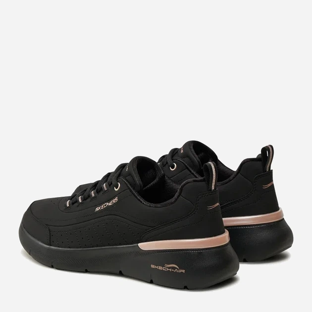 Жіночі кросівки Skechers Skech-Air Dynamight 2.0 Modern Glimpse 150373-BKRG 37 Чорні (197976852631) - зображення 3