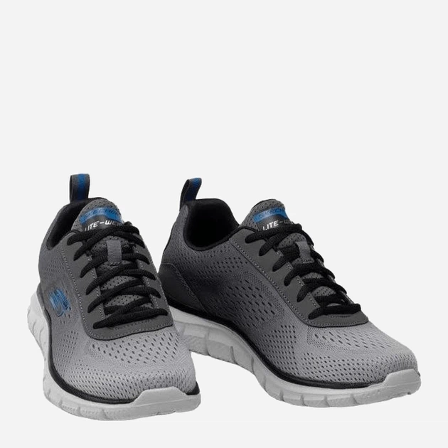 Buty sportowe męskie Skechers Track Ripkent 232399-CCGY 45 Szare (195969659670) - obraz 5