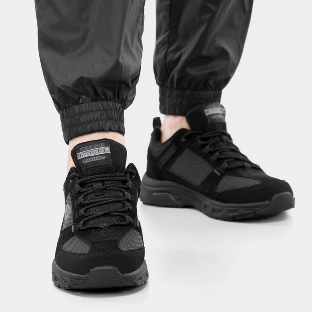 Чоловічі кросівки Skechers Oak Canyon 51893-BBK 41 Чорні (192283139048) - зображення 2