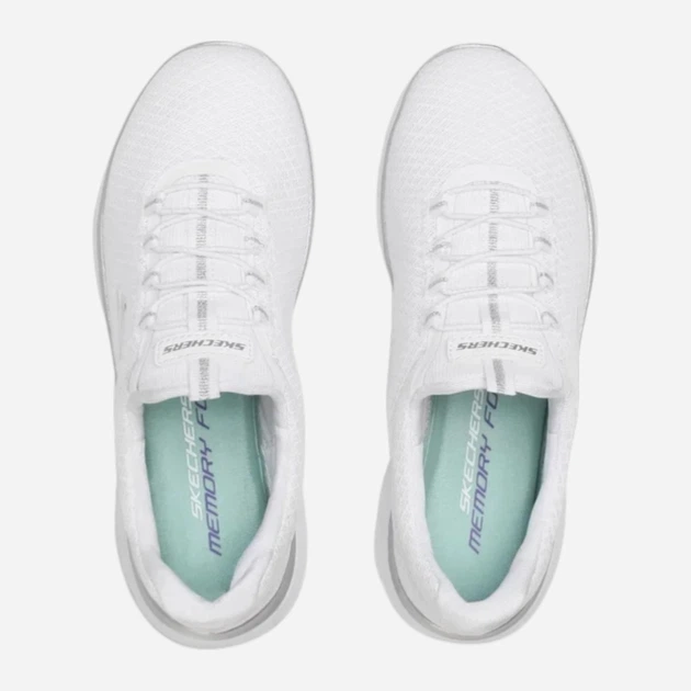 Жіночі кросівки Skechers Summits 12980-WSL 39.5 Білі (191665121596) - зображення 5