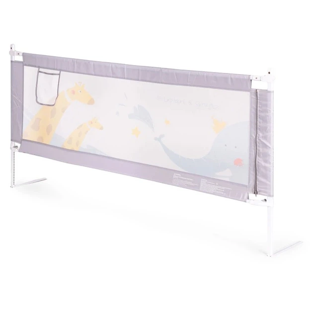 Barierka ochronna na łóżko EcoToys 200 cm Fioletowy (5905817011070) - obraz 2