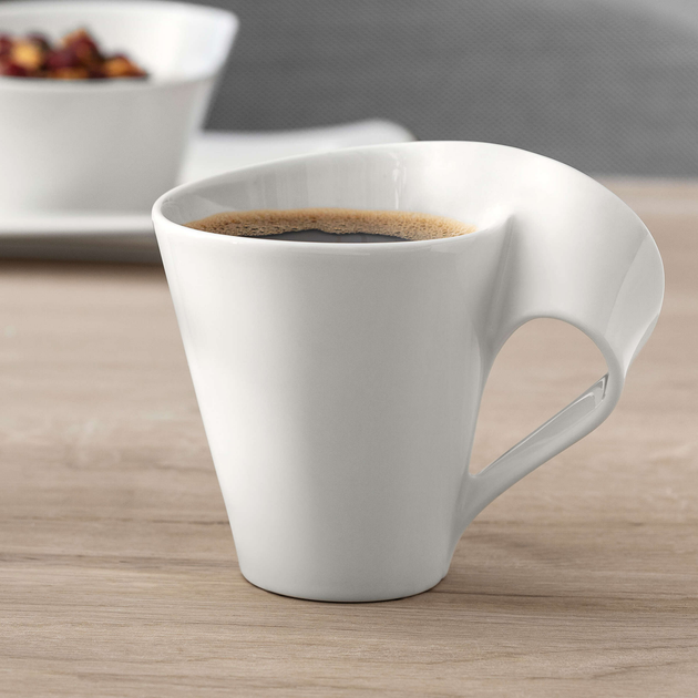 Набір столового посуду Villeroy & Boch NewWave з 4 предметів на 1 персону преміальна порцеляна білий - зображення 6