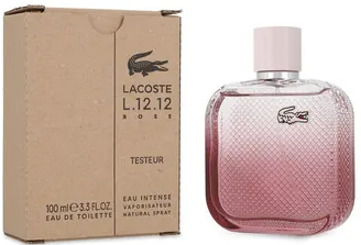 Туалетная вода для женщин Lacoste L.12.12 Rose Eau Intense Tester 100 мл - Фото 1 Туалетная вода для женщин Lacoste L.12.12 Rose Eau Intense Tester 100 мл - изображение 1