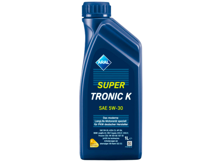 Олива Aral Super Tronic K 5W-30 (1л) - Фото 1 Олива Aral Super Tronic K 5W-30 (1л) - изображение 1