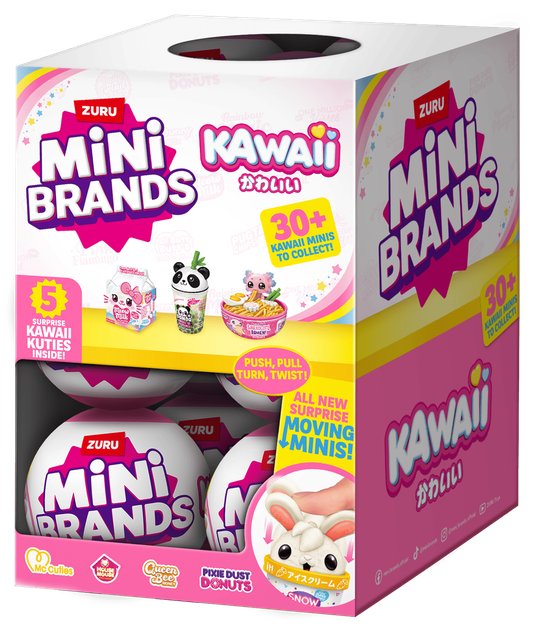 Игровой набор Kawaii Фигурки-сюрпризы ZURU MINI BRANDS (2000003433056) - Фото 3 Игровой набор Kawaii Фигурки-сюрпризы ZURU MINI BRANDS (2000003433056) - изображение 3