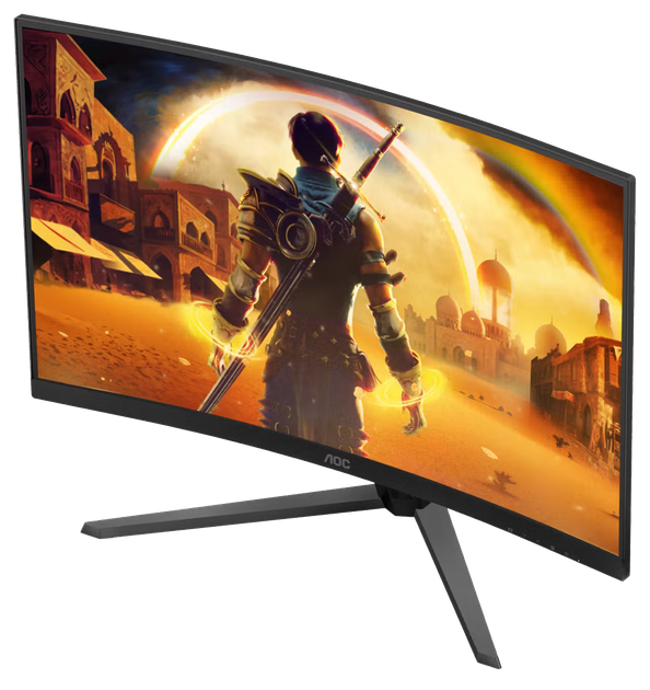 Монiтор TFT AOC 31.5” C32G42ZE VA FHD Curved 240Hz (260 OC) 300nit HDMI DP Black - изображение 5