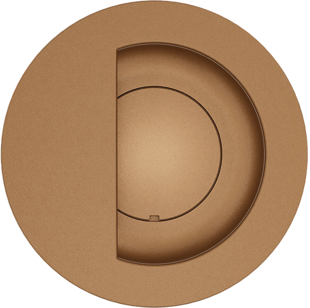 Дверные ручки DND by Martinelli Interna круглые, бронза (IT01-ZBR) - Фото 2 Дверные ручки DND by Martinelli Interna круглые, бронза (IT01-ZBR) - изображение 2