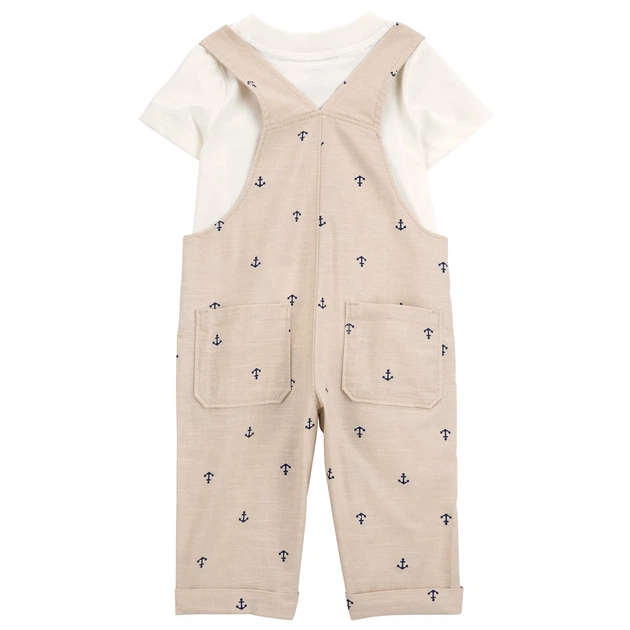 Комплект Carter's 2в1 комбінезон, футболка для хлопчика 69-72 см (1S428510_9M) - Фото 2 Комплект Carter's 2в1 комбінезон, футболка для хлопчика 69-72 см (1S428510_9M) - зображення 2