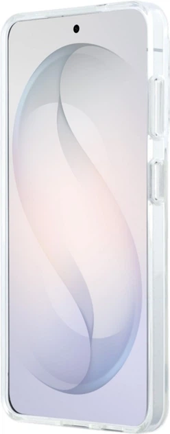 Etui BMW IML Shockproof Metal Logo MagSafe do Samsung Galaxy S26 Transparent (BMHMS26S25HSMLKT) - obraz 5