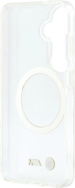 Etui BMW IML Shockproof Metal Logo MagSafe do Samsung Galaxy S26 Transparent (BMHMS26S25HSMLKT) - obraz 7