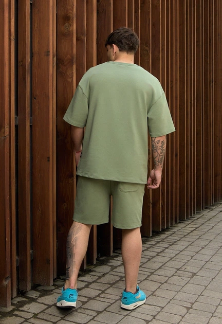 Літній комплект футболка+шорти Staff no green oversize XL - зображення 2