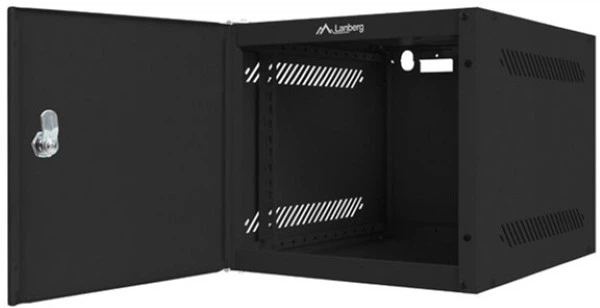 Серверна підвісна шафа Lanberg 10" 4U 280x310 Black (WF10-2304-00B) - зображення 2