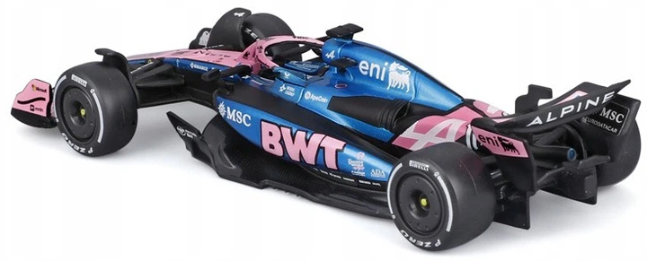 Металева модель автомобіля Bburago Formula Alpine A525 P. Gasly 1:43 38257_10 (4893993382576) - зображення 3