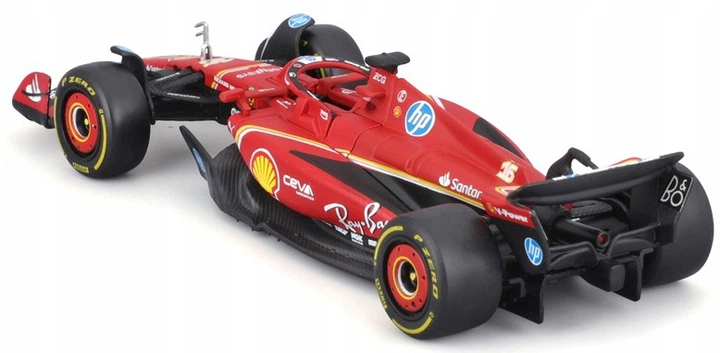 Металева модель автомобіля Bburago Ferrari Racing 2024 1:43 68440 (4893993368440) - зображення 2