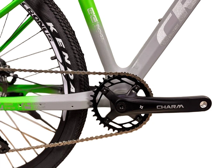 Велосипед Cronus Hurricane 27.5" 17" Зелений - Фото 3 Велосипед Cronus Hurricane 27.5" 17" Зелений - зображення 3