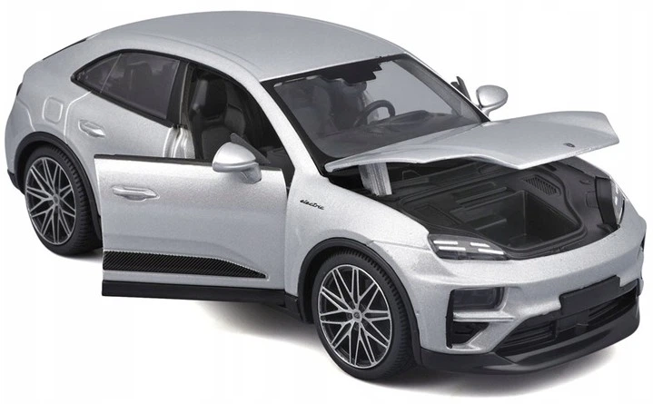 Металева модель автомобіля Bburago Porsche Macan Turbo Electric 1:24 21114 (4893993211142) - зображення 3
